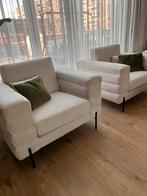 bank met 2 fauteuils, Gebruikt, Minder dan 75 cm, 125 cm of meer, Ophalen of Verzenden