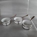 3 Art Krupp Milano houders voor creme brulee schaaltjes, Ophalen, Gebruikt