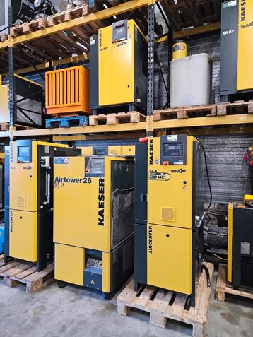kaeser, nieuw en occasion tot 90 kW op voorraad beschikbaar voor biedingen