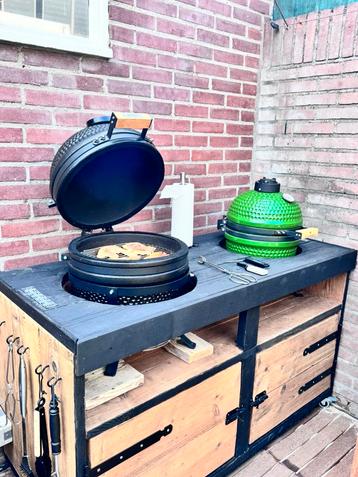 Buitenkeuken voor kamado’s beschikbaar voor biedingen