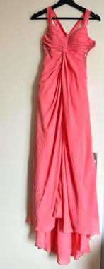 Peach kleurige jurk, Ophalen, Galajurk, Roze, Maat 34 (XS) of kleiner