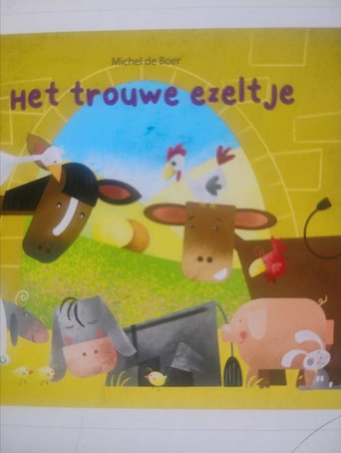 Michel de Boer - Het trouwe ezeltje, Boeken, Kinderboeken | Jeugd | onder 10 jaar, Zo goed als nieuw, Ophalen of Verzenden