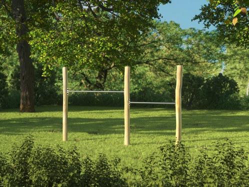 ROBINIA DUIKELREK dubbel RVS kukelrek duikelstang rekstok, Kinderen en Baby's, Speelgoed | Buiten | Speeltoestellen, Nieuw, Overige typen