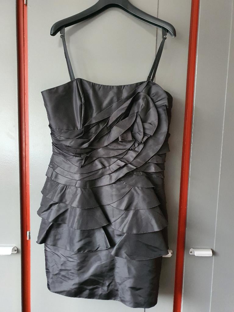 Sara Kelly zwarte mini jurk 46 (XXXL), Kleding | Dames, Zwart, Maat 46/48 (XL) of groter, Ophalen of Verzenden, Zo goed als nieuw