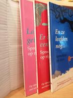 3 kinderboeken "Sprookjes op rijm" z.g.a.n., Gelezen, 5 of 6 jaar, Jongen of Meisje, Diverse auteurs