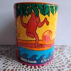 Vintage Spaarpot Blik Body Shop SNS Bank 1990s 1993, Ophalen of Verzenden, Zo goed als nieuw, Metaal of Blik, Dier