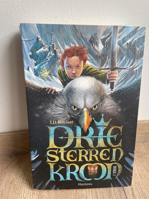J.D. Rinehart - Driesterrenkroon, Boeken, Kinderboeken | Jeugd | 10 tot 12 jaar, Zo goed als nieuw, Ophalen of Verzenden
