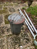Vuilnisbak nijmegen, Ophalen, Gebruikt, 40 liter of meer, Metaal