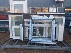 Partij kozijnen nieuw en gebruikt incl. Bok van 3m, Doe-het-zelf en Verbouw, Ophalen, Kunststof, Zo goed als nieuw, Raamkozijn