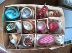 doos nr Z2 antieke-oude glazen kerstballen, Diversen, Kerst, Ophalen of Verzenden, Gebruikt
