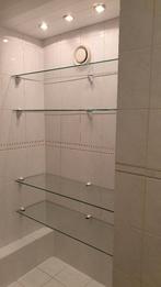 Glazen planken voor badkamer, vitrine of kast, Ophalen, Neutraal, 50 tot 100 cm, Minder dan 100 cm