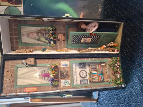 Een prachtige Kijkkistje, Verzamelen, Poppenhuizen en Toebehoren, Zo goed als nieuw, Poppenhuis, Ophalen of Verzenden