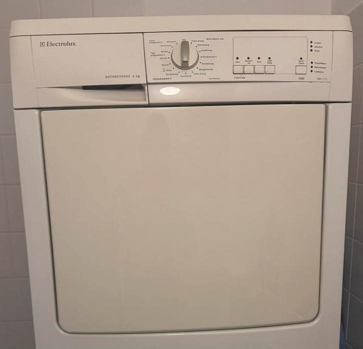 Electrolux Condensdroger 6kg, Witgoed en Apparatuur, Wasdrogers, Gebruikt, Condens, Voorlader, 4 tot 6 kg, 85 tot 90 cm, Anti-kreukfase