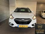 Hyundai ix35 2.0i Business Edition, Auto's, Hyundai, Zwart, 4 cilinders, Leder en Stof, Origineel Nederlands