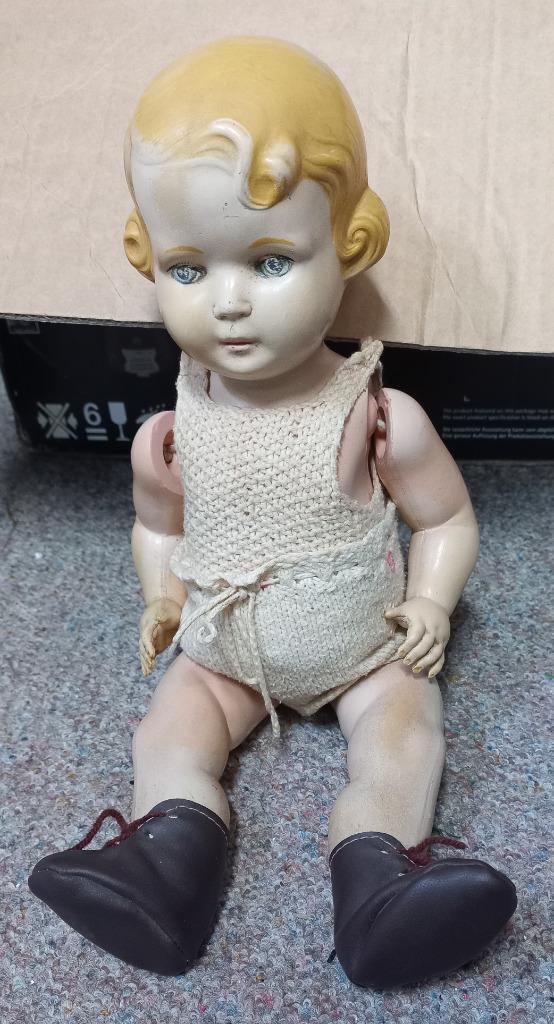 Hele oude Arko celluloid pop, Antiek en Kunst, Antiek | Speelgoed, Ophalen of Verzenden