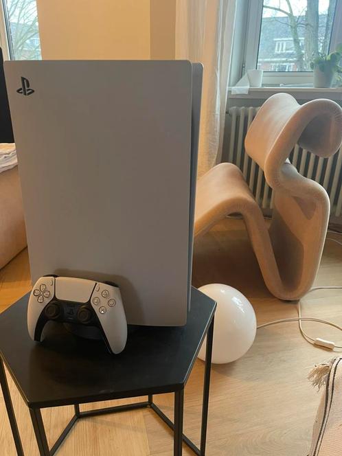 PlayStation 5 - Blu Ray Drive & Nieuwe DualSense controller, Spelcomputers en Games, Spelcomputers | Sony PlayStation 5, Zo goed als nieuw