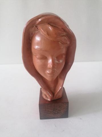 Prachtig borstbeeld van een vrouw - van Paul Serstre 31cm beschikbaar voor biedingen