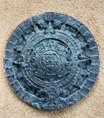 Azteken kalender oorsprong Mexico 20e eeuw 27cm diameter, Ophalen of Verzenden