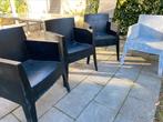 Philippe Starck Toy armstoel 4x, Tuin en Terras, Tuinstoelen, Kunststof, Gebruikt, Ophalen