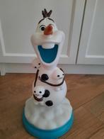 Disney Olaf lamp 32 cm, Ophalen of Verzenden, Overige figuren, Zo goed als nieuw