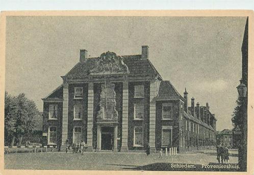 (388-508-015) Schiedam Proveniershuis, Verzamelen, Ansichtkaarten | Nederland, Zuid-Holland, Verzenden