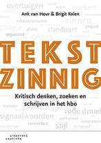 Tekstzinnig, Boeken, Gelezen, A. van Heur, B. Kolen, Alpha, HBO