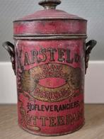 Karstel Cacao Chocolade blik tonnetje Rotterdam, Verzamelen, Blikken, Ophalen of Verzenden, Gebruikt, Overige