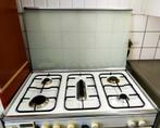 Te koop gasfornuis 5 pits met Oven en Grill Breedte 90 cm, Witgoed en Apparatuur, Fornuizen, Ophalen, Gebruikt, 4 kookzones, Gas