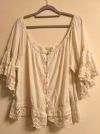Isla Ibiza Blouse maat XL, Verzenden, Wit, Maat 42/44 (L), Zo goed als nieuw