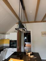 Lamp met lepelrek - Keukenlamp, Huis en Inrichting, Lampen | Hanglampen, Ophalen, Gebruikt, Metaal, 50 tot 75 cm