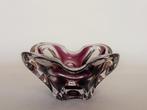 Schaal Artglass Josef Hospodka Chribska Glass Vintage, Antiek en Kunst, Ophalen of Verzenden