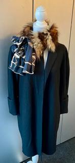 Marccain: Lange Blazer, Verzenden, Zo goed als nieuw, Maat 38/40 (M), Zwart