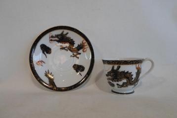 Japanse Kop & Schotel Draak beschikbaar voor biedingen