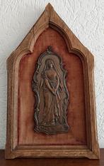 Antieke bronzen plaquette, Art Nouveau, Antiek en Kunst, Ophalen of Verzenden