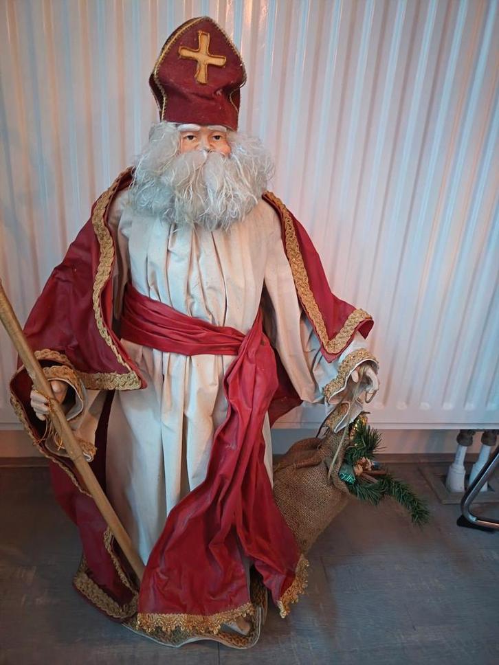 Unieke vintage Sinterklaas, Diversen, Sinterklaas, Gebruikt, Ophalen