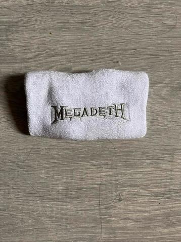 Megadeth Dave Mustaine wristband/ zweetband Düsseldorf 2020