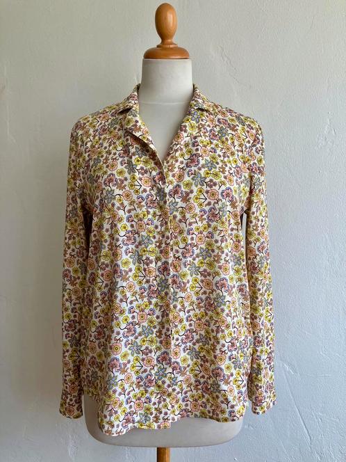 Gebloemde blouse Scotch&Soda, mt M, Kleding | Dames, Blouses en Tunieken, Gedragen, Maat 38/40 (M), Ophalen of Verzenden