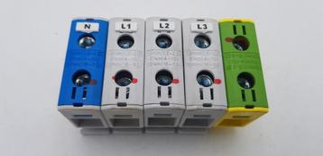 Ouneva Dubbele Aansluitklem Dinrail VC05-0013 + 46+47 (3P+N) beschikbaar voor biedingen
