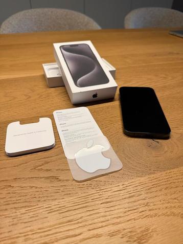iPhone 15 Pro 256GB Zwart beschikbaar voor biedingen