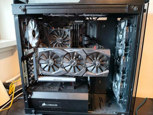 Asus rog-strix-1080i-8gb, Computers en Software, Desktop Pc's, Zo goed als nieuw, Ophalen of Verzenden