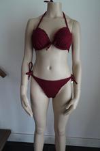 donkerrode bikini maat S 75C, Ophalen, Zo goed als nieuw, Overige kleuren, Bikini