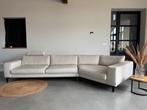 Lounge Hoekbank Creme Beige Taupe - Nette Staat, Huis en Inrichting, Funinova, 300 cm of meer, 75 tot 100 cm, Ophalen of Verzenden