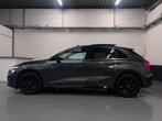 Audi A3 Sportback 35 TFSI S edition Pano/Carplay/Matrix, Zwart, 4 cilinders, 150 pk, Leder en Stof