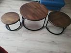 Ronde Salontafel - round coffee table, Huis en Inrichting, Ophalen, 50 tot 100 cm, Rond, 50 tot 100 cm