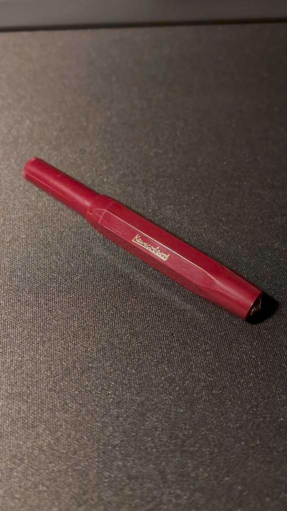 Kaweco Sport medium vulpen bordeaux/rood/bruin, Verzamelen, Pennenverzamelingen, Zo goed als nieuw, Vulpen, Overige merken, Ophalen of Verzenden