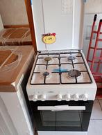Nieuw 50cm wit gasfornuis met emaille schade actieprijs, Ophalen, Minder dan 85 cm, 4 kookzones, Energieklasse A of zuiniger