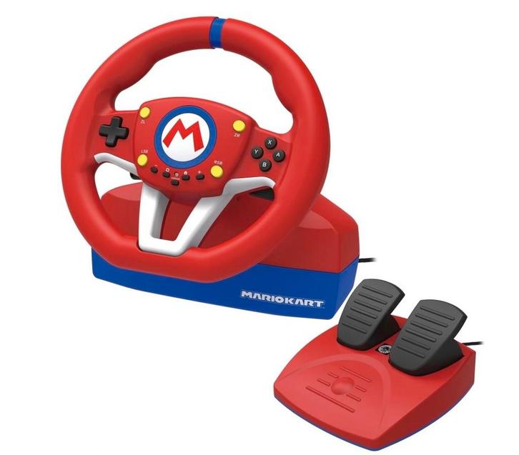 Mario kart racing wheel 2x, Spelcomputers en Games, Spelcomputers | Nintendo Consoles | Accessoires, Zo goed als nieuw, Switch