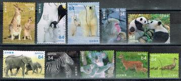 Postzegels uit Japan - K 4868 - dieren beschikbaar voor biedingen