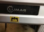 Te koop zaagtafel en afkortzaag merk lumag, Doe-het-zelf en Verbouw, Gereedschap | Zaagmachines, Ophalen, Zo goed als nieuw, Afkortzaag