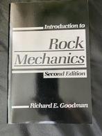 Introduction to Rock Mechanics by Richard E. Goodman, Ophalen of Verzenden, Zo goed als nieuw